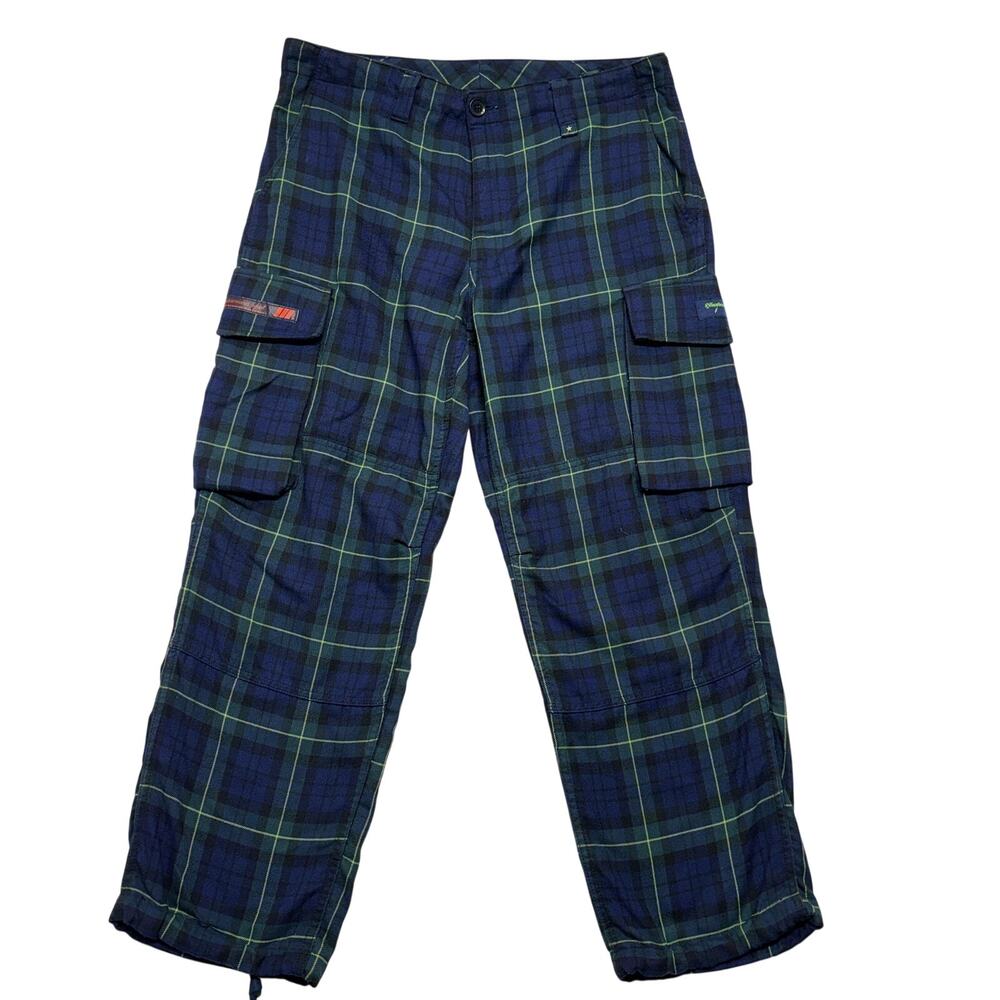 Vintage 90s Wtaps Hilander Pants Large Mil-spec Tartan Plaid Cargo Utility